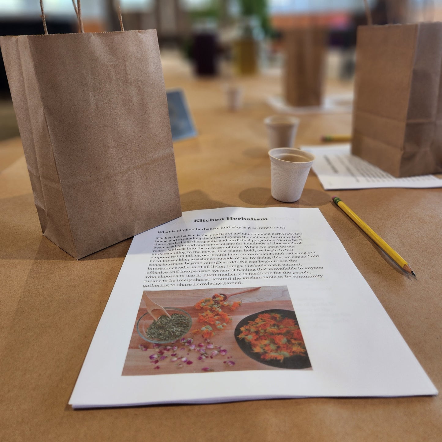 An Introduction to Kitchen Herbalism (AUGUST 23rd in person class)